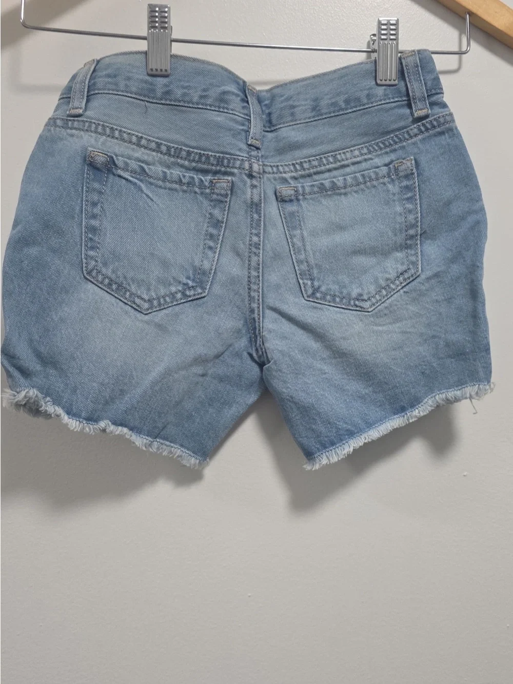 The Children's Place Light Blue Distressed Denim Shorts